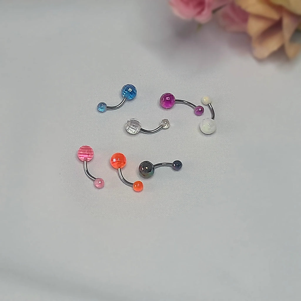 prism belly ring