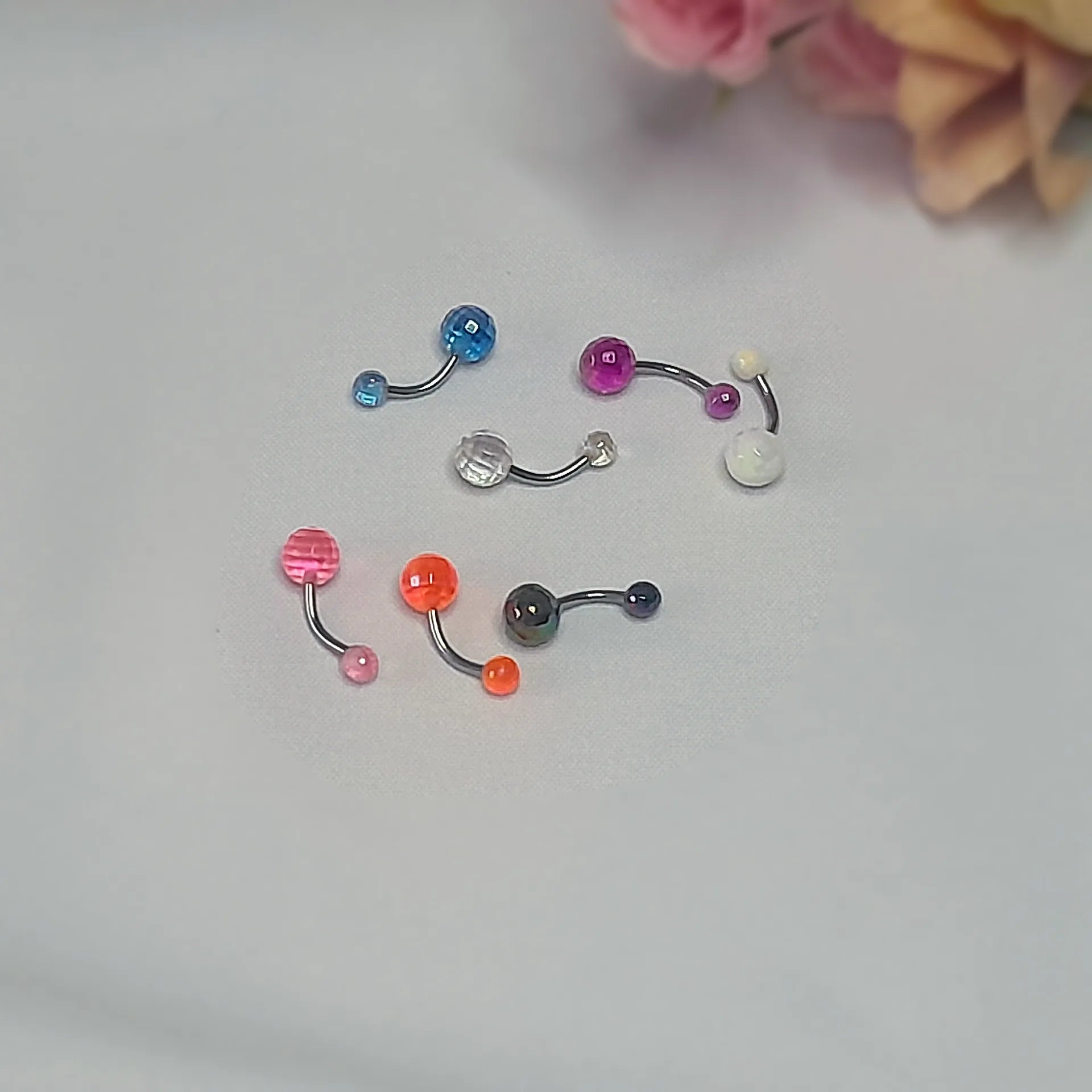 prism belly ring