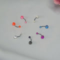 prism belly ring
