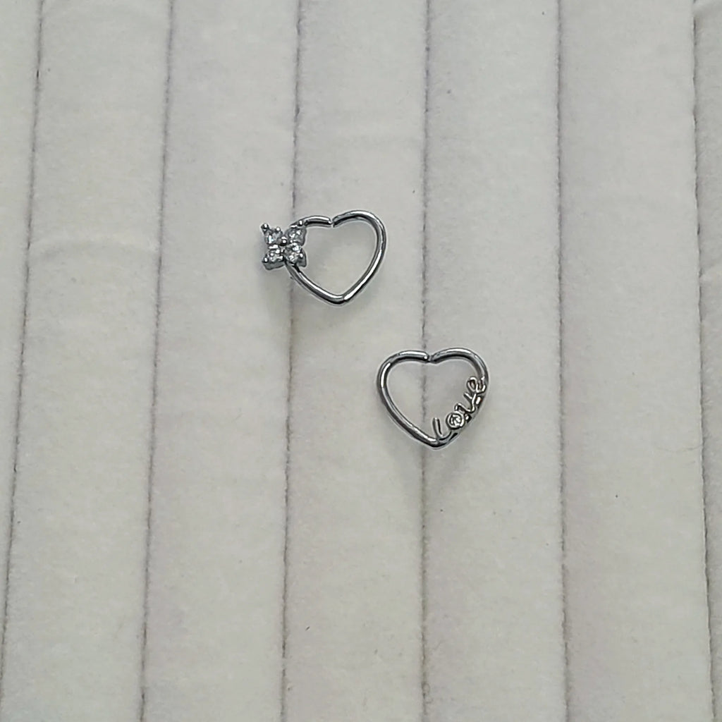 love charm hoop